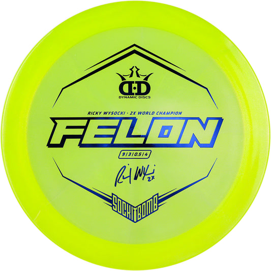 Dynamic Discs Felon - Lucid Ice Glimmer Sockibomb Stamp