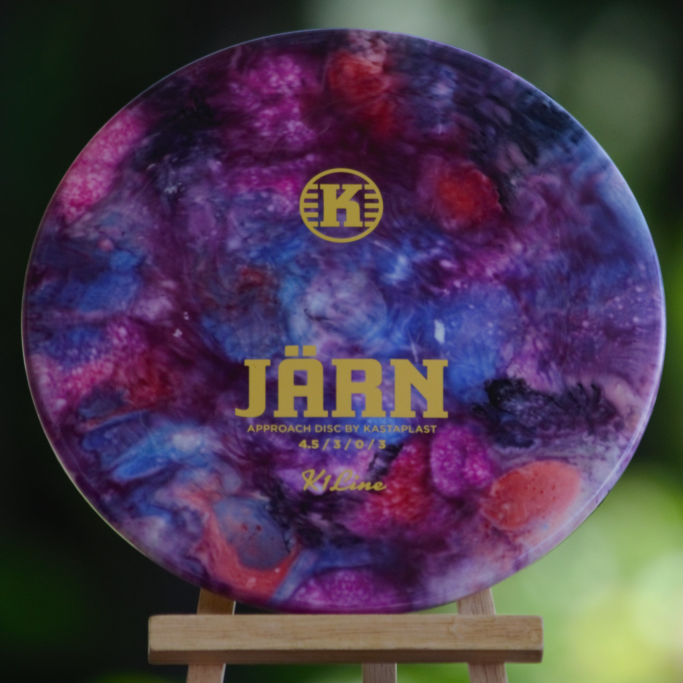 Kastaplast Jarn 1000 Ways to Dye Kingfisher Disc Golf
