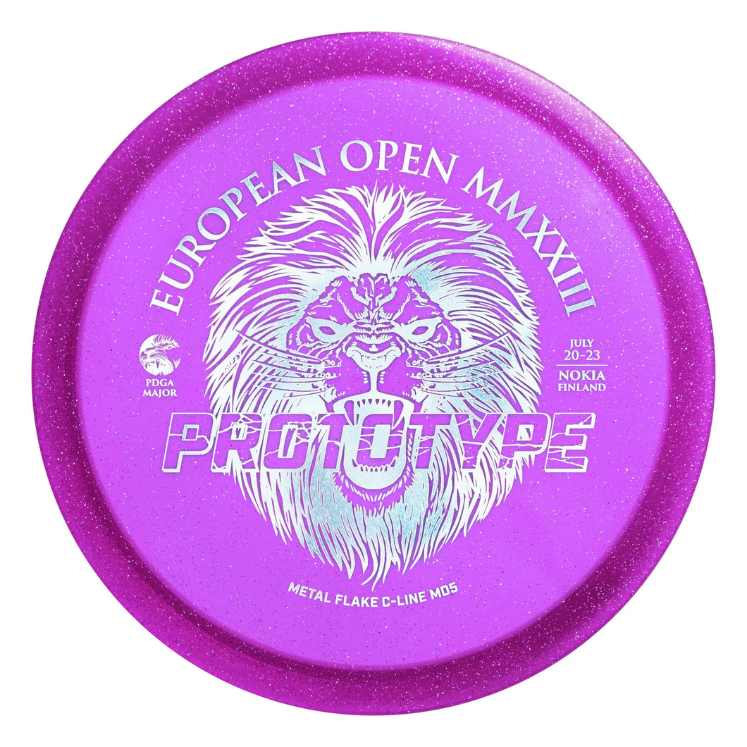 Discmania MD5 2023 European Open Metal Flake Kingfisher Disc Golf