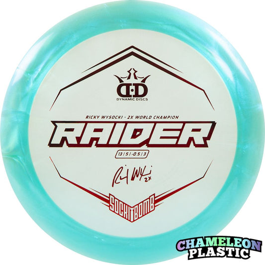 Dynamic Discs Raider - Lucid-X Chameleon Ricky Wysocki 2022