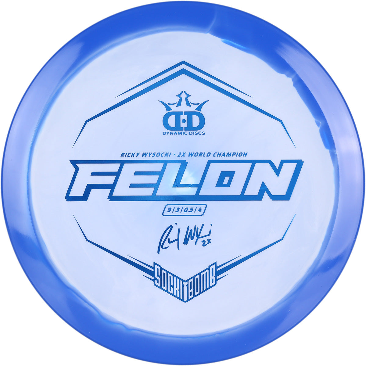 Dynamic Discs Felon - Fuzion Orbit Sockibomb Stamp